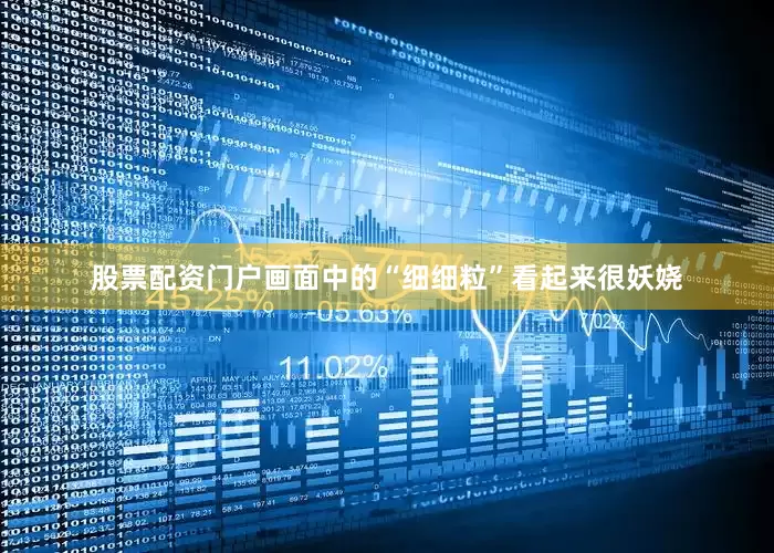股票配资门户画面中的“细细粒”看起来很妖娆